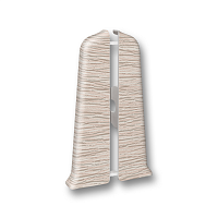 Торцевые (пара) для плинтуса "Deconika" 85 мм