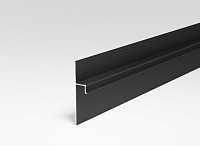 Плинтус алюминиевый теневой Плт 75