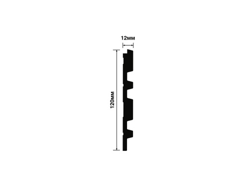 Панель LV122 NP 120мм х 12мм х 2.7м