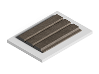 Панель LV124 BR490 HI WOOD 120,0мм х 12,0мм х 2,7м. Панель LV124 BR490 HI WOOD 120,0мм х 12,0мм х 2,7м.